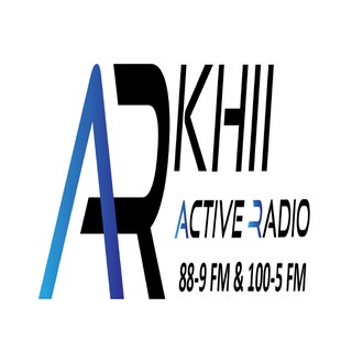 KHII Active Radio 88.9 FM logo