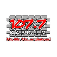 107.7 KABD logo
