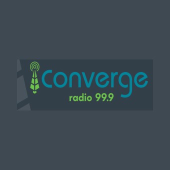 WDRK Converge Radio 99.9 logo