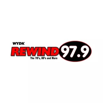 WYDK REWIND 97.9 logo