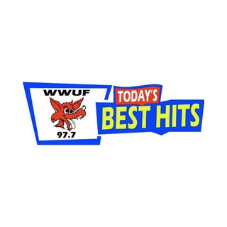 WWUF 97-7 The Wolf logo