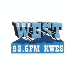 KWES The West 93.5 FM logo