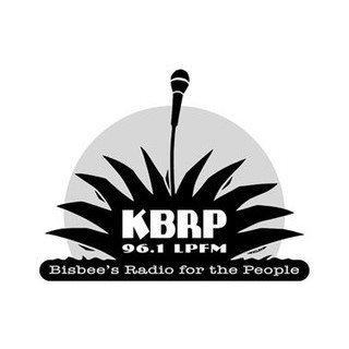 KBRP-LP Radio Free Bisbee 96.1 FM logo