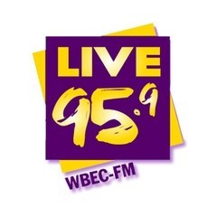 WBEC Live 95.9 logo