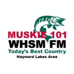 WHSM Muskie 101.1 FM logo