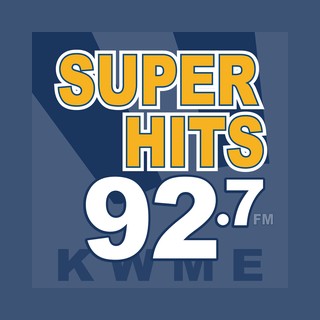 KWME SuperHits 92.7 logo