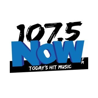 KQPT NOW 107.5 and 107.9 FM logo