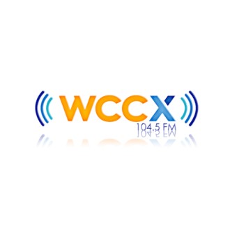 WCCX 104.5 The X FM logo