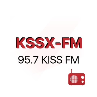 95.7 KISS FM KSSX logo