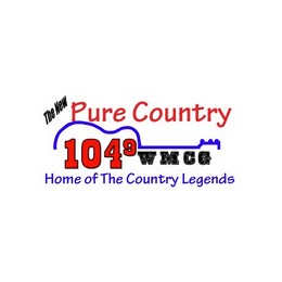 WMCG Pure Country 104.9 logo