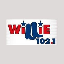 WLLE Willie 102.1 FM logo
