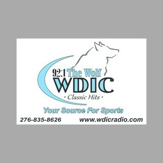WDIC 92.1 The Wolf logo