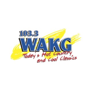 103.3 WAKG logo