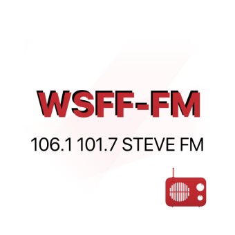 WSFF / WSNZ Steve FM 106.1 / 101.7 FM logo
