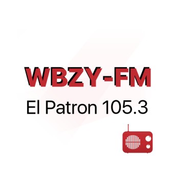WBZY 105.3 El Patrón logo