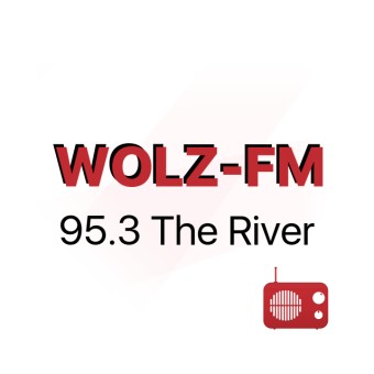 WOLZ 95.3 The River logo
