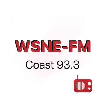 WSNE-FM Coast 93-3 logo