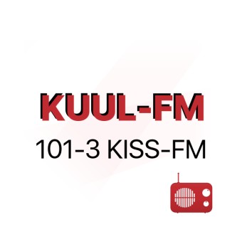 KUUL 101.3 KISS FM logo