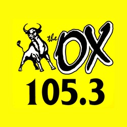 WAOX The Ox 105.3 logo