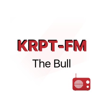 KRPT 92.5 and 93.3 The Bull logo