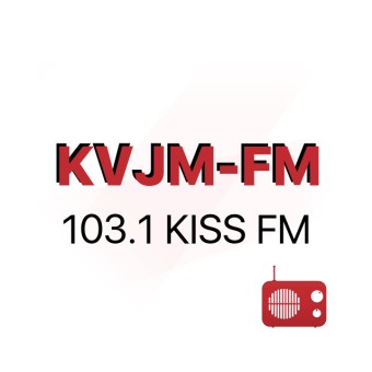 KVJM 103.1 Kiss FM logo
