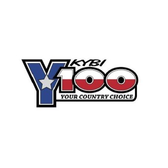 KYBI Y100 Your Country Choice 100.1 FM logo