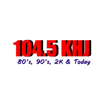WKHJ 104.5 KHJ logo