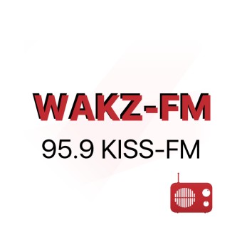 95.9 WAKZ 95.9 Kiss FM logo