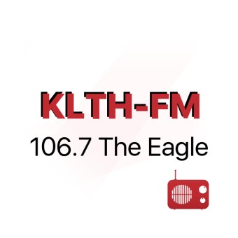 KLTH 106.7 The Eagle logo