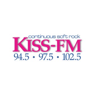 WKSQ/WQSK/WQSS Kiss FM logo