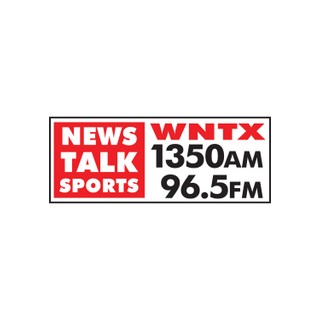 WNTX News Talk Sports Radio 1350 AM & 96.5 FM logo