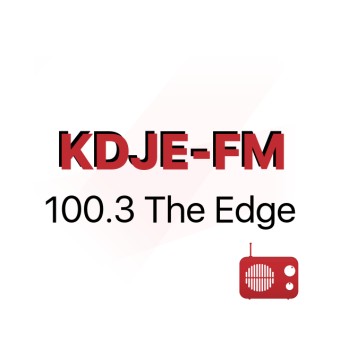 KDJE The Edge 100.3 FM logo