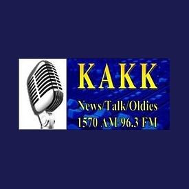 KAKK News Talk Oldies 1570/96.3 logo