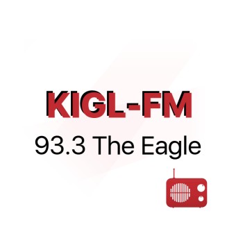 KIGL The Eagle 93.3 FM logo