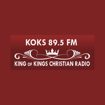 KOKS King of Kings Christian Radio 89.5 FM logo