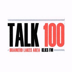 KLKS Talk 100 logo