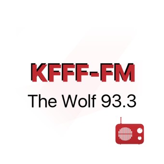KFFF The Wolf 93.3 FM logo