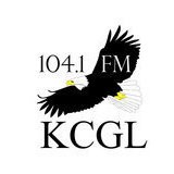 KCGL The Eagle 104.1 FM logo