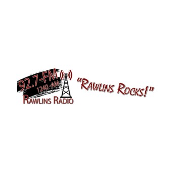 KIQZ Rawlins Radio Rawlins Radio 92.7 FM logo