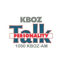 KBOZ Talkradio 1090 AM & 99.9 FM logo
