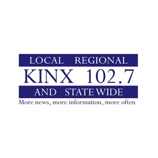 KINX 102.7 FM logo