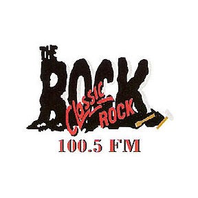 KJJM The Rock 100.5 FM logo