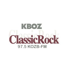 KOZB Classic Rock 97.5 FM logo