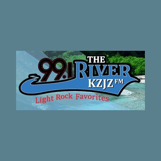 KZJZ The River 99.1 FM logo