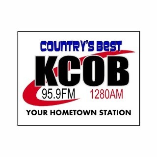 KCOB AM FM logo