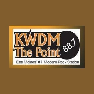 88.7 KWDM The Point logo