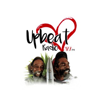 Up Beat Radio 97.7 logo