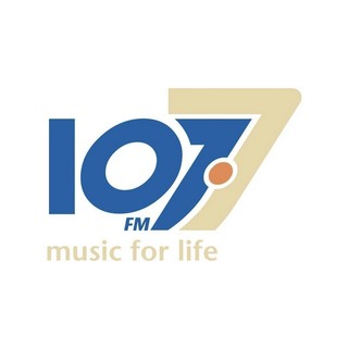 107.7 FM Music For Life logo