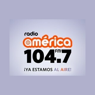 Radio América 104.7 FM logo