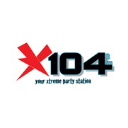 X104.3 FM logo